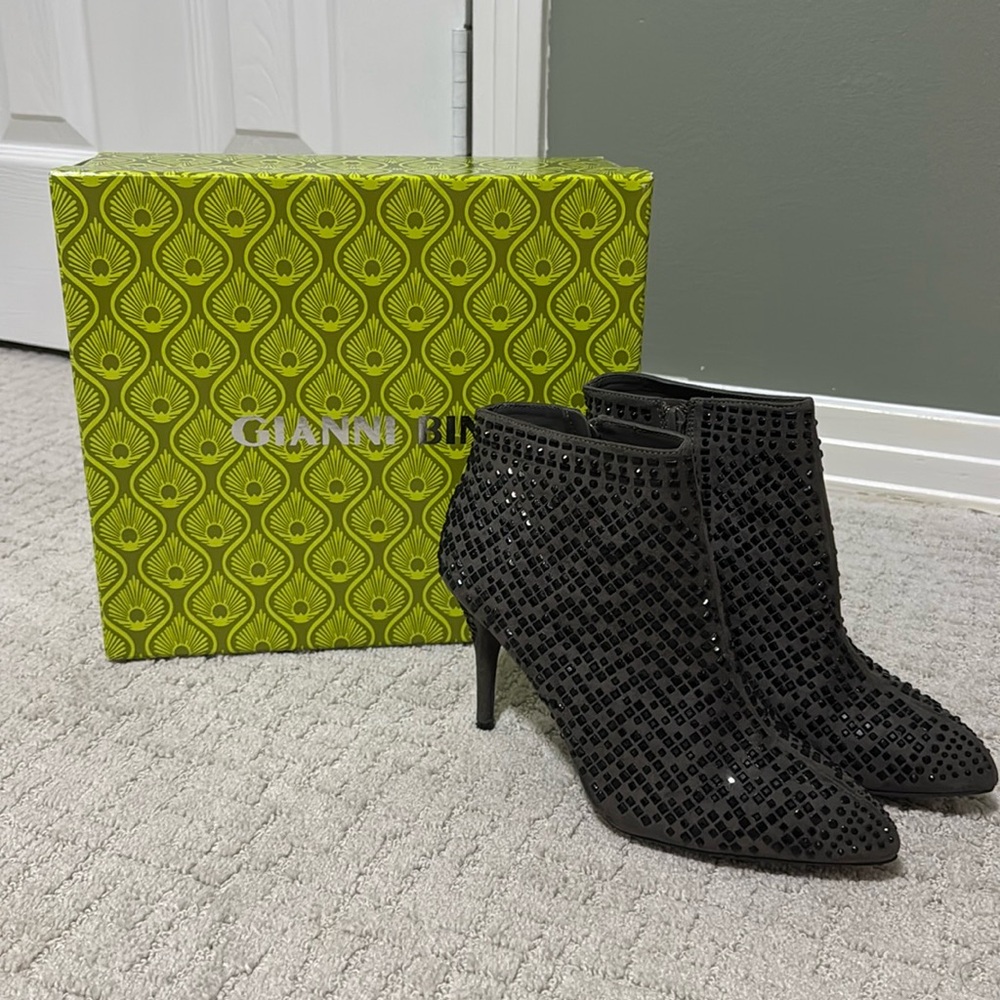 Gianni Bini rhinestone bootie
